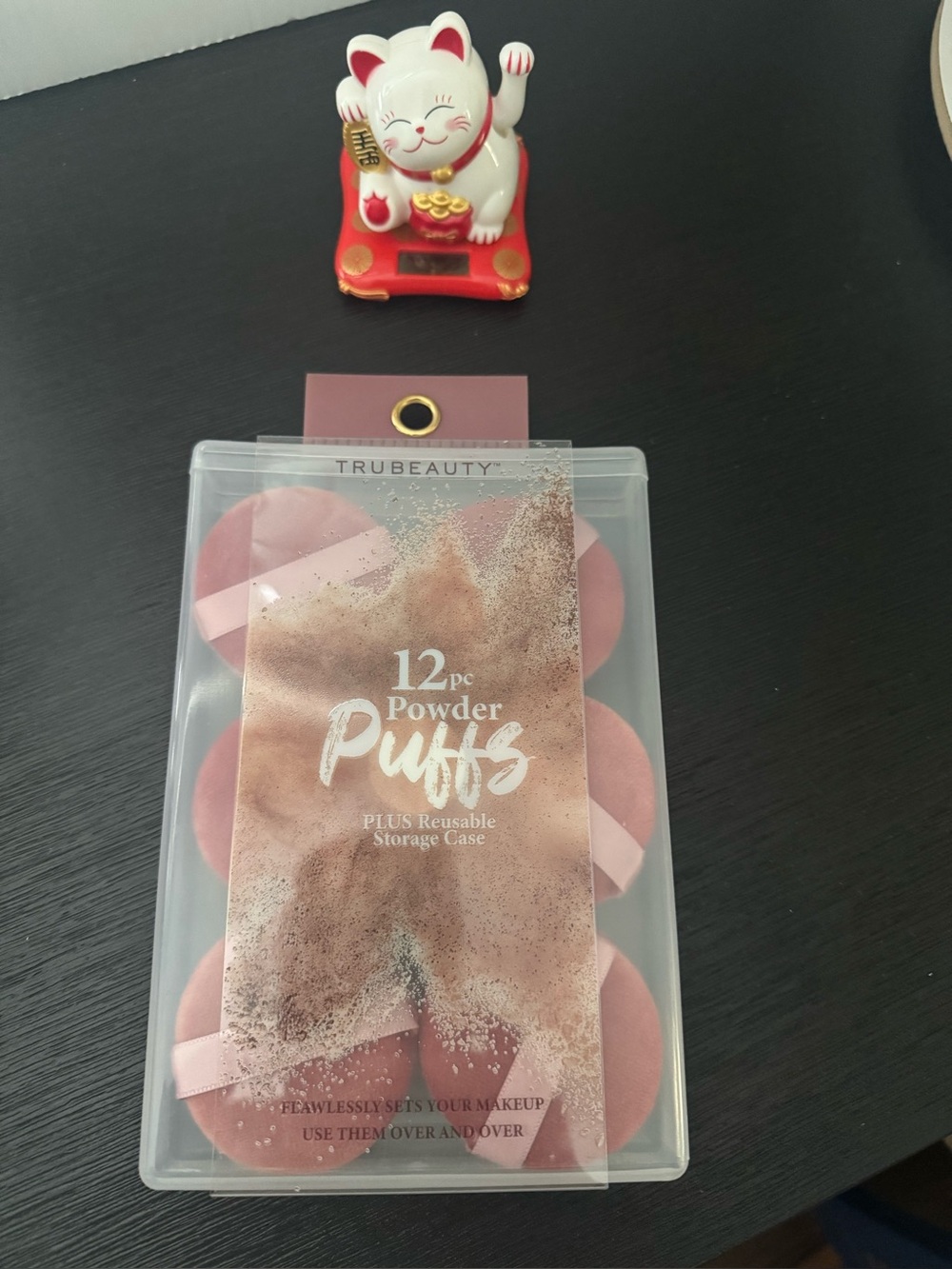 TruBeauty 12pc Powder Puffs - Pink
